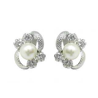 Foto de 02-AG7245P - *OFERTA* PENDIENTES PLATA PERLA 10MM