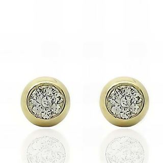 Foto de 70-002 - PENDIENTES BOLA CRYSTALLATO 5MM 18K
