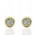 Foto de 70-002 - PENDIENTES BOLA CRYSTALLATO 5MM 18K