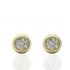 Foto de 70-001 - PENDIENTES BOLA CRYSTALLATO 4MM 18K
