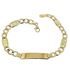 Foto de 10-391-040 - PULSERA PLACA VALENTINO 6MM 21CM (PLACA 7X32MM) (8,63gr) 18K