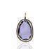Foto de 71-4643CM - COLGANTE PIEDRA COLOR MORADO 20MM 18K