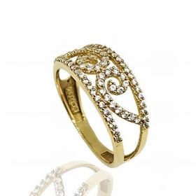 Foto de 00-1646S - SORTIJA CIRCONITA 7.5MM 18K 