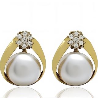 Foto de 61-7001312 - PENDIENTES JAPONESA CERCO CIRCONITA 20MM 18K