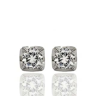 Foto de 05-2603B - PENDIENTES CIRCONITA 6MM O.B. 18K