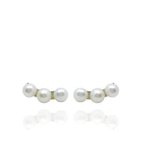 Foto de 05-4093 - PENDIENTES TREPADORES PERLA 10MM 18K 