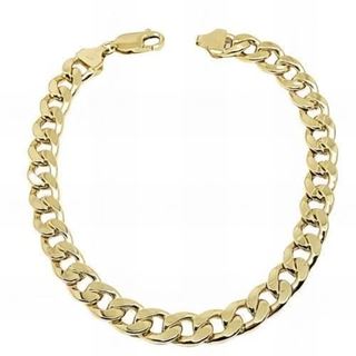 Foto de 04-020215-21 - PULSERA BARBADA HUECA 7MM 21CM (14,46gr) 18K