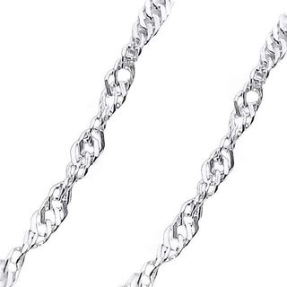 Foto de 20-GD30X45 - CADENA PLATA SINGAPUR 2MMX45CM