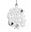Foto de 18-AG720003 - COLGANTE PLATA 'MAMÁ' PIEDRAS COLOR 25MM