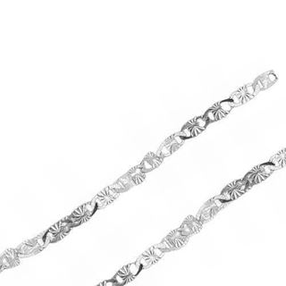 Foto de 20-GRQ40X50 - CADENA PLATA LAPIDADA 2MMX50CM