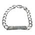 Foto de 20-GB220 - PULSERA PLATA PLACA BARBADA 6MM 20.5CM (PLACA 7X40MM) 
