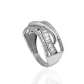 Foto de 10-177-684B - SORTIJA CIRCONITA 9MM O.B. 18K