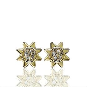 Foto de 51-319604 - PENDIENTES SOL CIRCONITA 6MM 18K