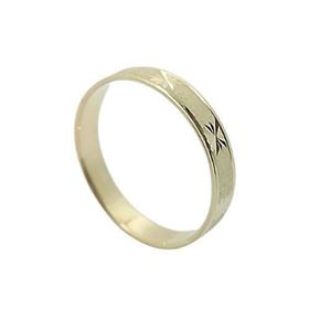 Foto de 10-351-1113-20 - ALIANZA FACETADA 4MM 18K 