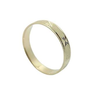 Foto de 10-351-1113-20 - ALIANZA FACETADA 4MM 18K 