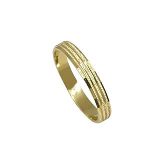 Foto de 10-351-262-14 - ALIANZA RAYADA 3MM 18K