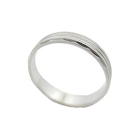 Foto de 10-351-266-15 - ALIANZA RAYADA 4MM O.B. 18K 