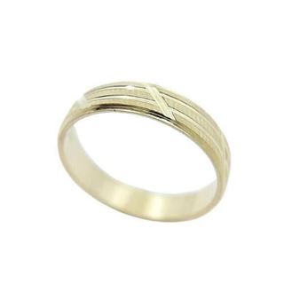 Foto de 10-351-289-15 - ALIANZA RAYADA 4MM 18K 