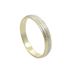 Foto de 10-351-300-15 - ALIANZA BICOLOR CENTRO MATE 3MM 18K