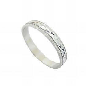 Foto de 10-351-311-15 - ALIANZA LAPIDADA 3MM O.B. 18K