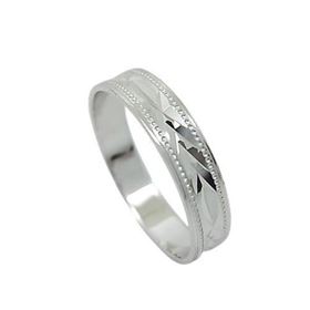 Foto de 10-351-314-17 - ALIANZA FACETADA 4MM O.B. 18K 