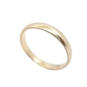 Foto de 10-351-412-15 - ALIANZA MEDIA CAÑA 3MM ORO ROSA 18K 