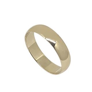 Foto de 10-351-419-15 - ALIANZA MEDIA CAÑA 5MM 18K 