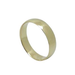 Foto de 10-351-422-16 - ALIANZA MEDIA CAÑA 5MM CONFORT 18K