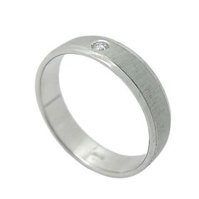 Foto de 10-351-572-13 - ALIANZA MATE BRILLANTE 0.02KTES. 4.5MM O.B. 18K