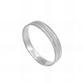 Foto de 10-351-596-15 - ALIANZA MATE-BRILLO 3.5MM O.B. 18K 