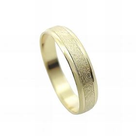 Foto de 10-351-667-14 - ALIANZA MATE-BRILLO 4MM 18K