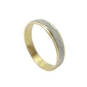 Foto de 10-351-714-12 - ALIANZA BICOLOR 4MM 18K 