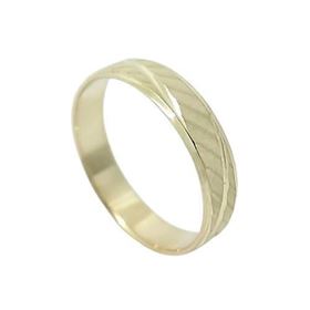 Foto de 10-351-743-25 - ALIANZA MATE-BRILLO 5MM 18K