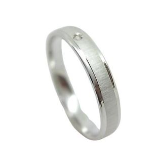 Foto de 10-351-775-16 - ALIANZA MATE BRILLANTE 0.02KTES. 3.5MM O.B. 18K