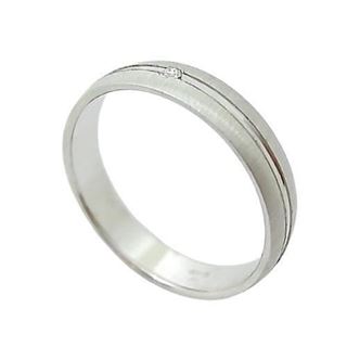 Foto de 10-351-784-14 - ALIANZA BRILLANTE 0.01KTES. 4MM O.B. 18K