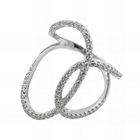 Foto de 25-116 - SORTIJA PLATA CIRCONITA 28MM