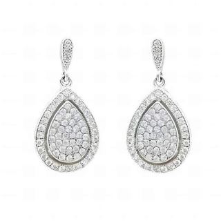 Foto de 25-0519 - PENDIENTES PLATA CIRCONITA 21MM