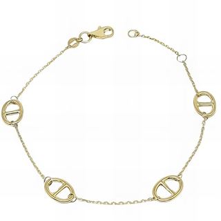 Foto de 28-11142 - PULSERA MOTIVOS BRILLO 4MMX19CM (ANILLA A 2CM) (2,02gr)18K