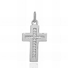 Foto de 40-6578B - CRUZ CIRCONITA 17MM O.B. 18K 