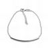 Foto de 39-0013 - *OFERTA* PULSERA PLATA MOTIVO TUBO 3X46MM 18CM (ALARGADOR 3CM)