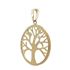 Foto de 51-13323A - COLGANTE ÁRBOL DE LA VIDA 22MM 18K**