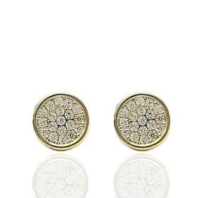 Foto de 51-49919 - PENDIENTES REDONDOS CIRCONITA 7MM 18K