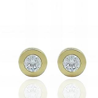 Foto de 51-2002569 - PENDIENTES CHATÓN 4-6.5MM 18K