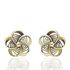 Foto de 51-2202750 - PENDIENTES FLOR CALADOS 9MM 18K