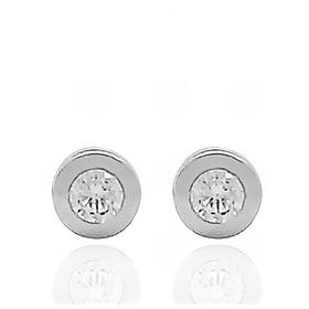 Foto de 51-2012554 - PENDIENTES CHATÓN 3-5MM O.B. 18K