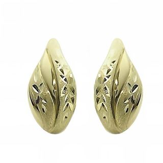 Foto de 61-30009 - PENDIENTES HOJA CATALÁN 15MM 18K