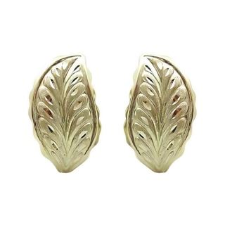 Foto de 61-30007 - PENDIENTES HOJA CATALÁN 16MM 18K