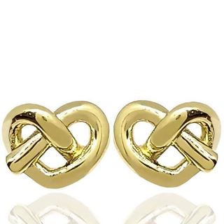 Foto de 62-2654 - PENDIENTES CORAZÓN NUDO 7MM 18K