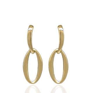 Foto de 62-1963 - PENDIENTES OVAL 22MM 18K