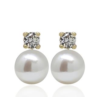 Foto de 71-4329 - PENDIENTES TÚ Y YO OMEGA 9-14MM 18K